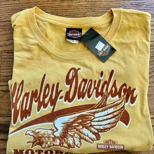 Harley-Davidson Mustard Graphic Tee
